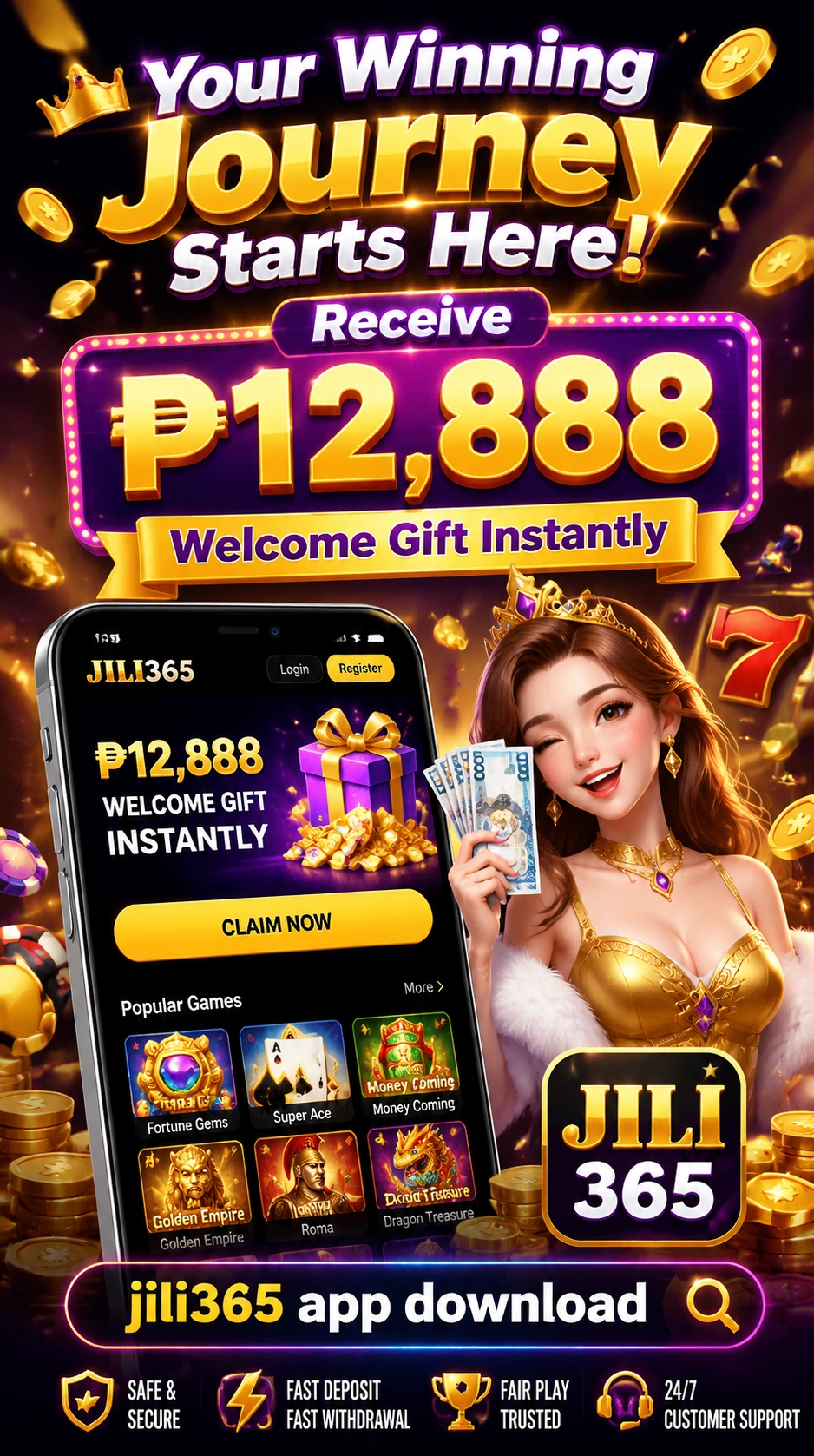 Philippines gaming homepage hero visual