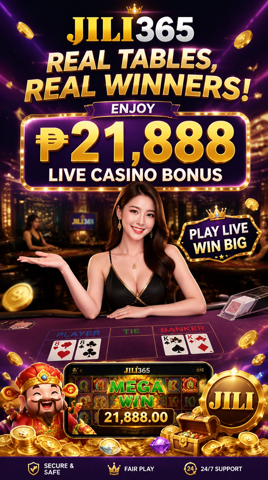 Online poker tables and poker room visual for Philippines players